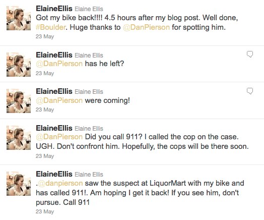 twitter-bike-thief-2 Twitter Catches a Bike Thief in Boulder