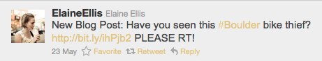 twitter-bike-thief Twitter Catches a Bike Thief in Boulder