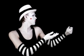 White Hat SEO and a mime