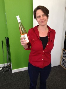michelle-with-a-gift
